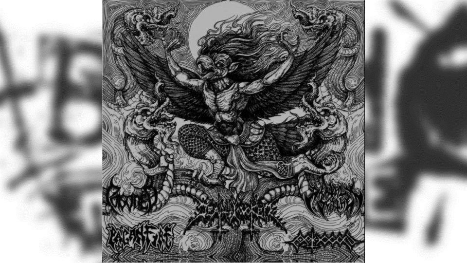 Review: Poisoned / Death Invoker / Paganfire / Pathogen / Deathly Scythe – 5 way split