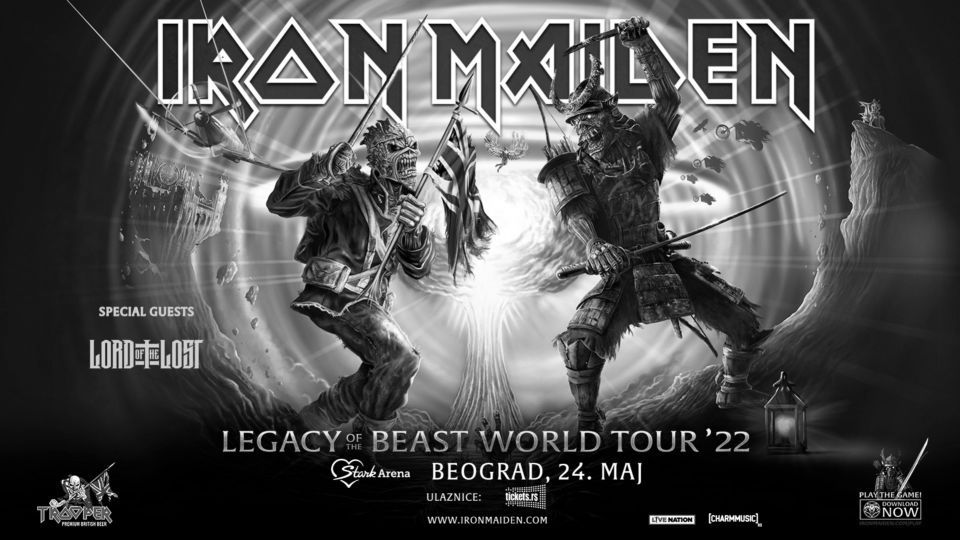 Live report: Iron Maiden & Lord of the Lost @ Štark Arena, Belgrade – May 24th, 2022