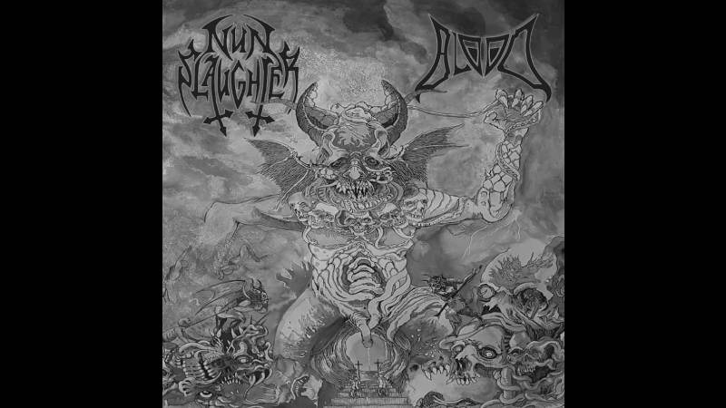 Review: Nunslaughter/Blood – Split 2022