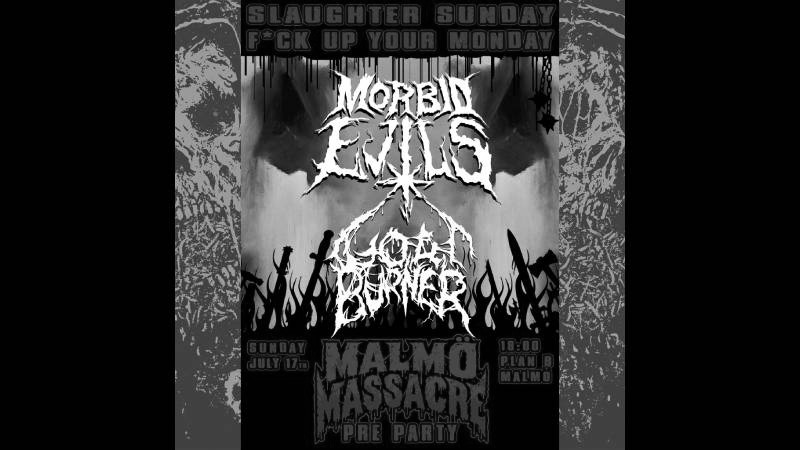 Live report: Malmö Massacre Pre Party: Morbid Evils, Goatburner @ Plan B, Malmö, Sweden, July 17th 2022