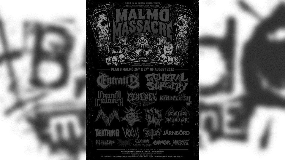 Live report: Malmö Massacre, Day 1 @ Plan B, Malmö – August 26th-27th, 2022