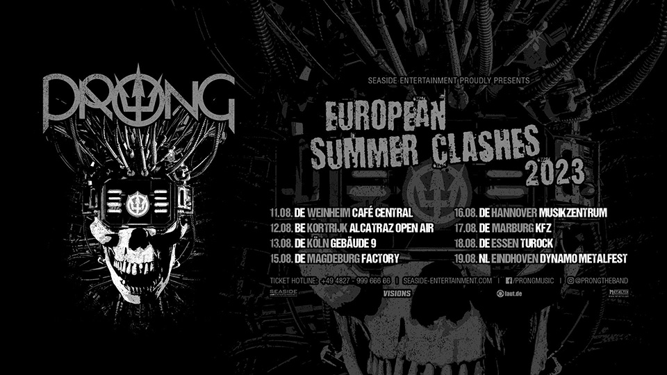 Live report: Prong & Waltari @ Musikzentrum, Hannover, August 16th, 2023