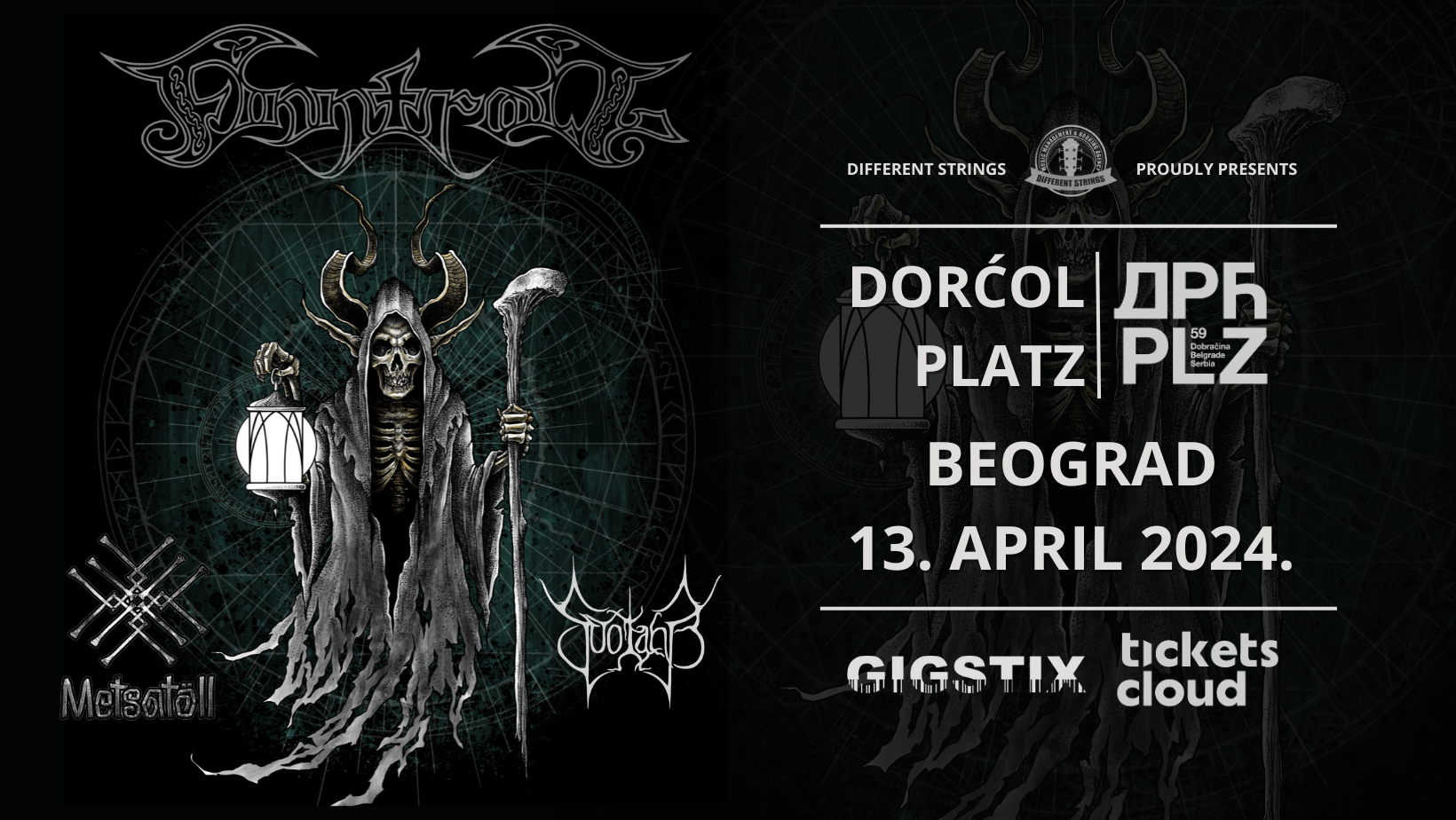 Finntroll and guests will play in Belgrade on April 13th
