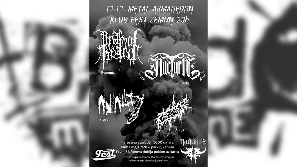 Live report: Ordinul Negru & NocturN, Anality, Geger @ Club Fest, Zemun – December 12th, 2024