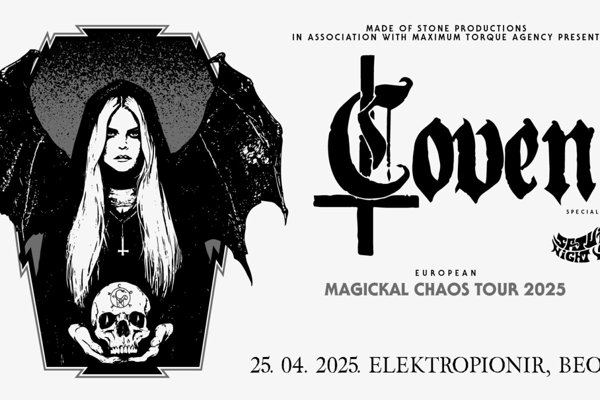 Live report: Coven & Saturday Night Satan @ Elektropionir, Belgrade – April 25th, 2025