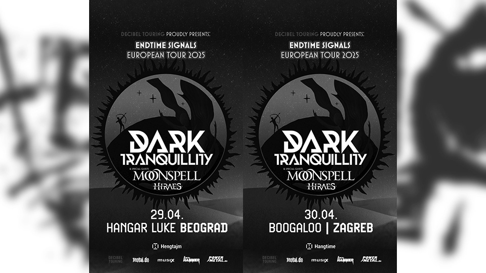Dark Tranquillity and Moonspell are conquering Belgrade and Zagreb