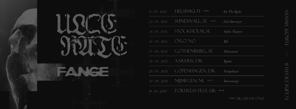 Ulcerate announce Scandinavia and Netherlans tour