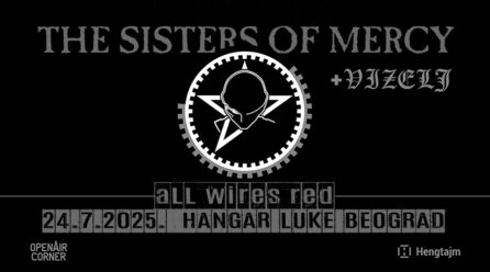 Live report: The Sisters Of Mercy & Vizelj @ OpenAir Corner, Belgrade, July 24th, 2025