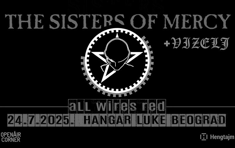 Live report: The Sisters Of Mercy & Vizelj @ OpenAir Corner, Belgrade, July 24th, 2025