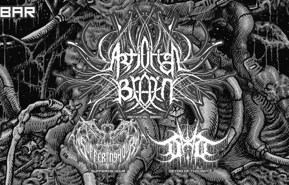 Artificial brain, Suffering hour and Devoid of thought set for a furious show in Belgrade
