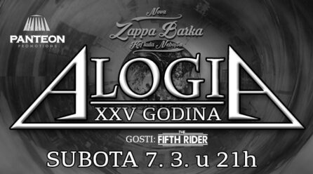 Izveštaj: Alogia, Fifth Rider – 07.03.2026 Beograd