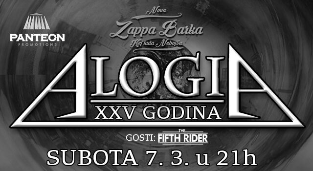 Alogia celebrate 25 years at Zappa Barka