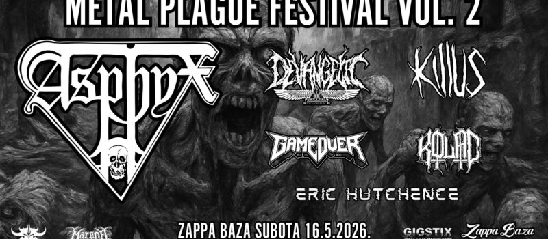 Metal Plague Vol. II returns to Belgrade with Asphyx headlining
