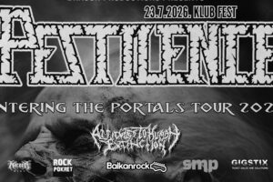 Dutch death metal legends Pestilence live at Klub Fest Zemun