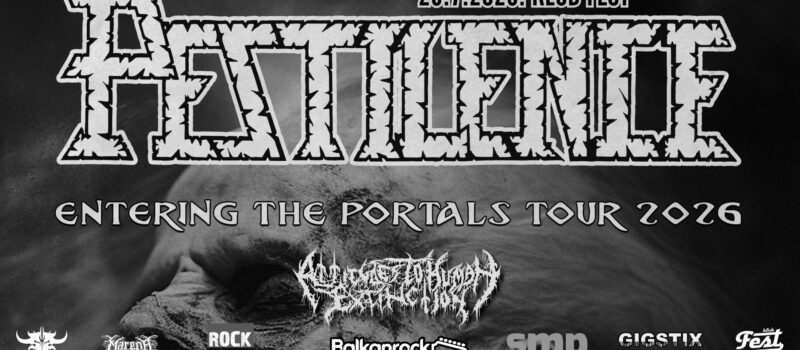 Dutch death metal legends Pestilence live at Klub Fest Zemun