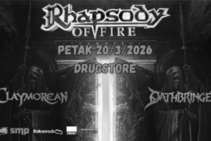 Timetable for Rhapsody of fire show at Drugstore announced