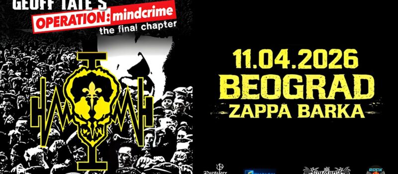 Timetable for Geoff Tate’s Operation: Mindcrime the final chapter announced