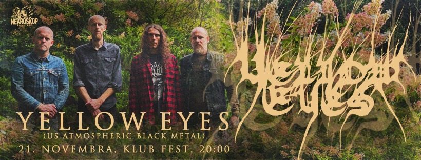 Acclaimed Atmospheric Black Metal Band Yellow Eyes Coming to Belgrade After Global Success of “Confusion Gate”