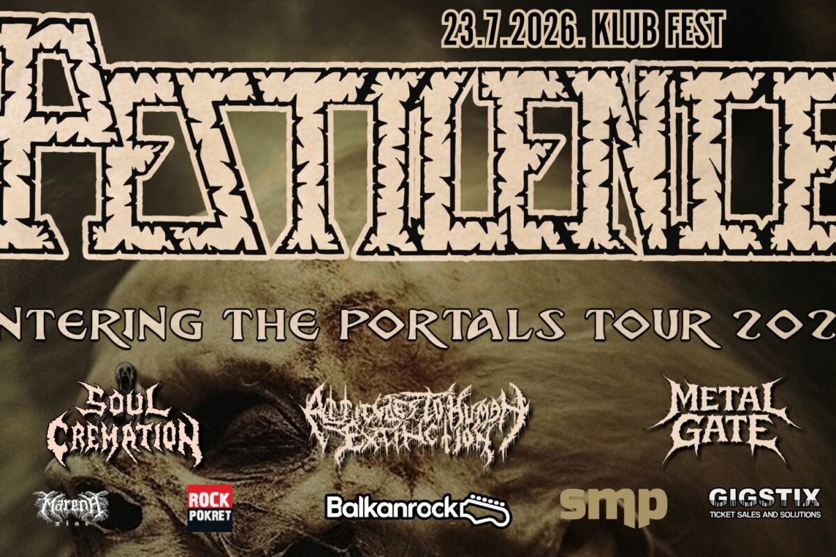 Attitudes to Human Extinction, Soul Cremation and Metal Gate to play with Pestilence this Thursday