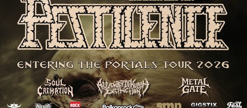 Attitudes to Human Extinction, Soul Cremation and Metal Gate to play with Pestilence this Thursday