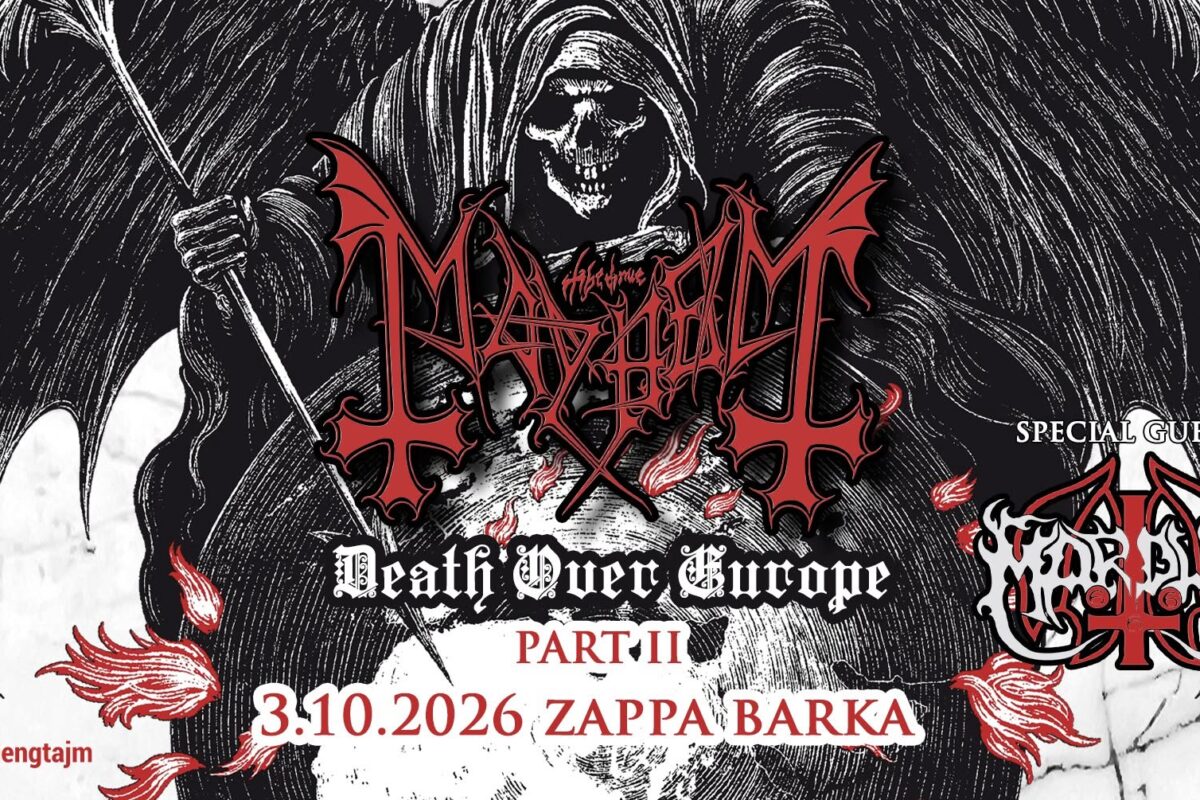 Black metal night with Mayhem and Marduk in October