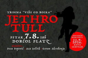 Tribina „Jethro Tull – više od rocka” sutra u Dorćol Platzu