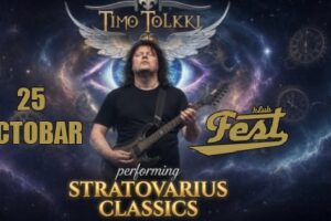 Legendary Stratovarius Guitarist Timo Tolkki Returns to the road with an European Tour and a show in Belgrade